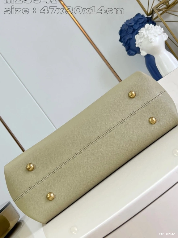 Cheap VUITTON Cabas Low MM-47*30*14CM LOUIS Key 0817